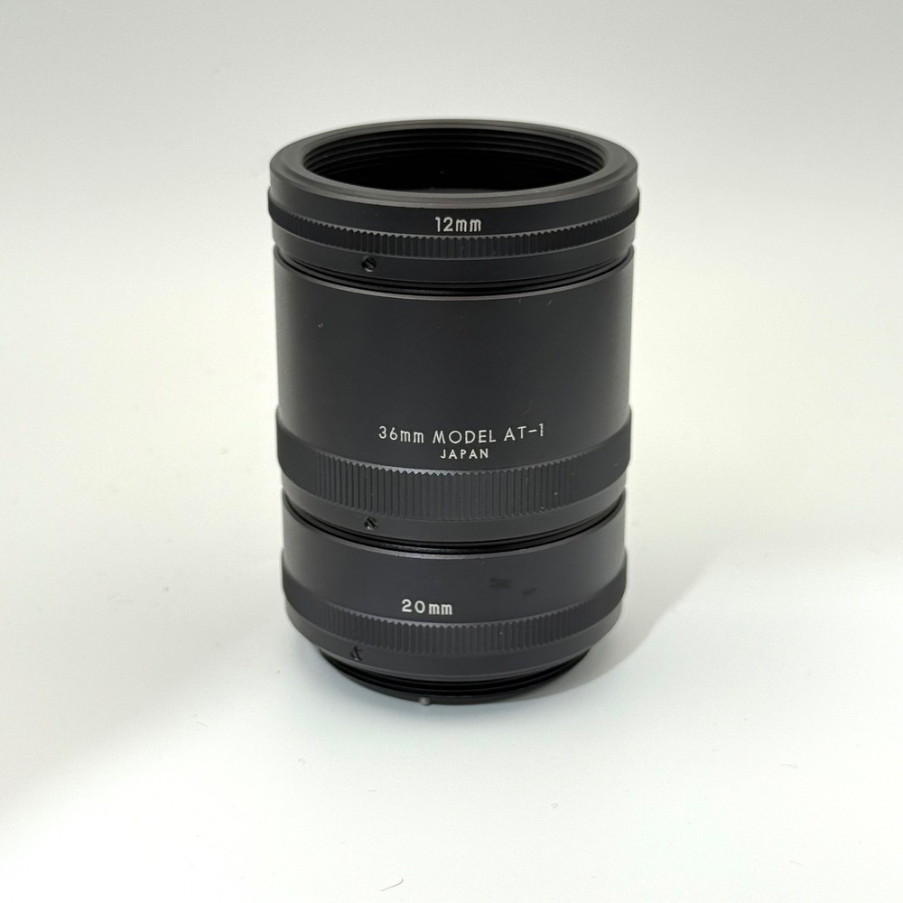 Vivitar Automatic Extension Tube Set Model AT-1 12mm 20mm 36mm with Case